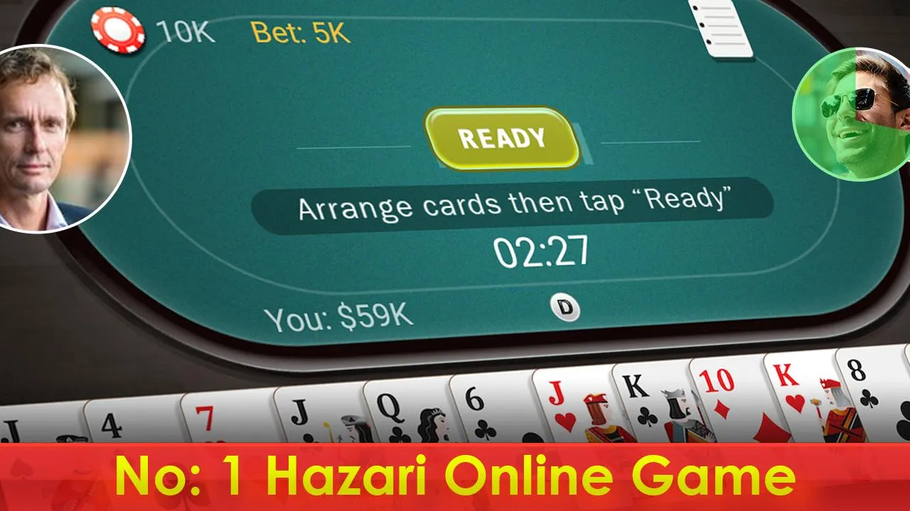 Hazari - 1000 Points Card Game | Indus Appstore | Screenshot