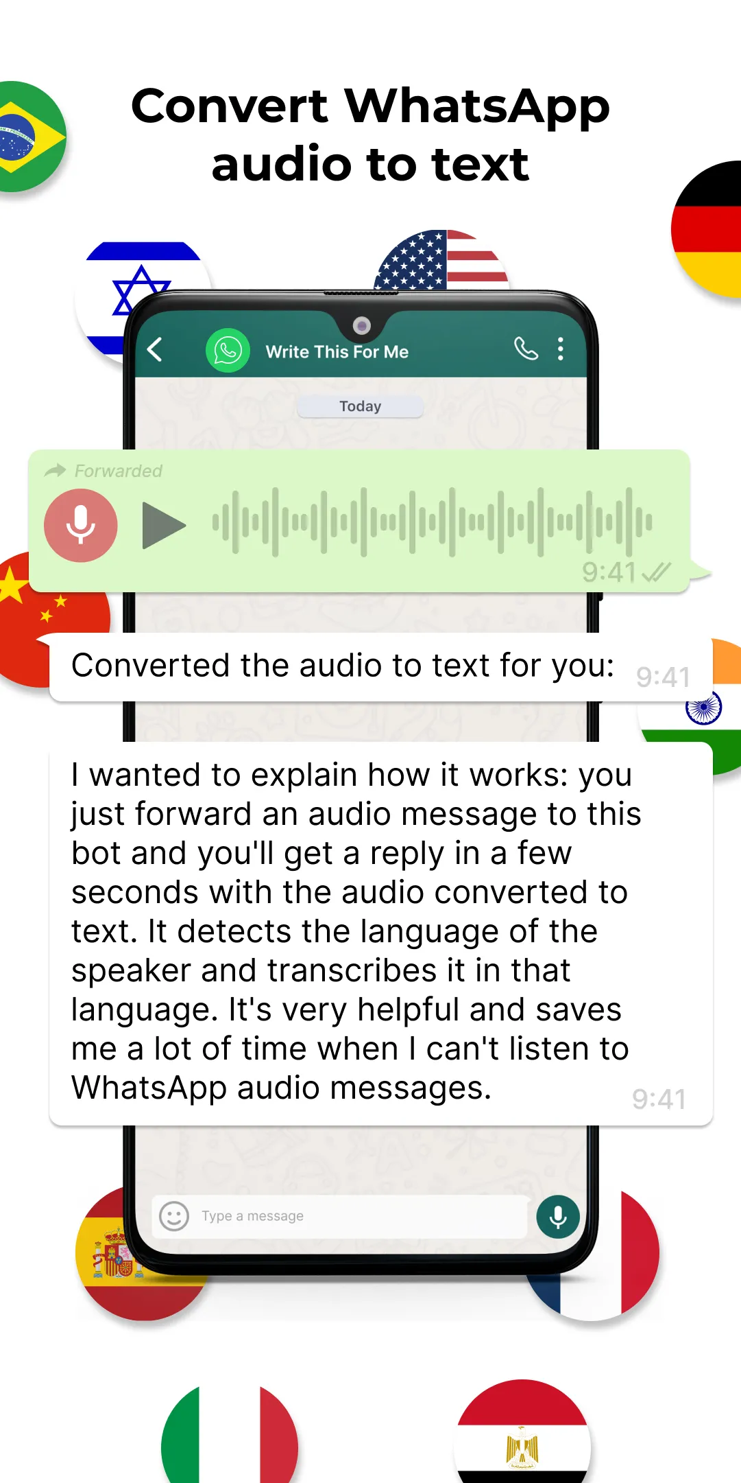 Audio Convert Text Transcribe | Indus Appstore | Screenshot