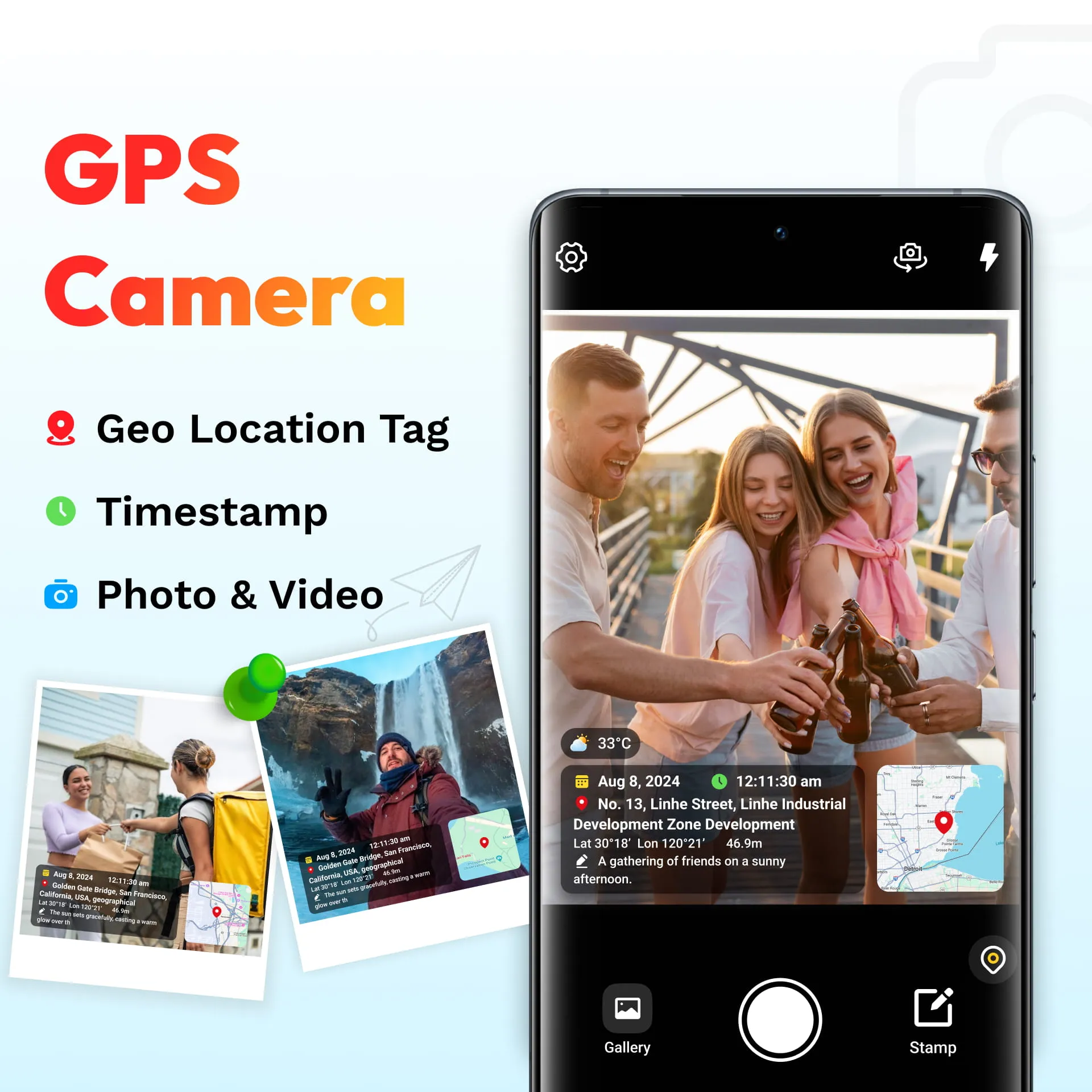 GPS Camera - Geotag Map Photo | Indus Appstore | Screenshot