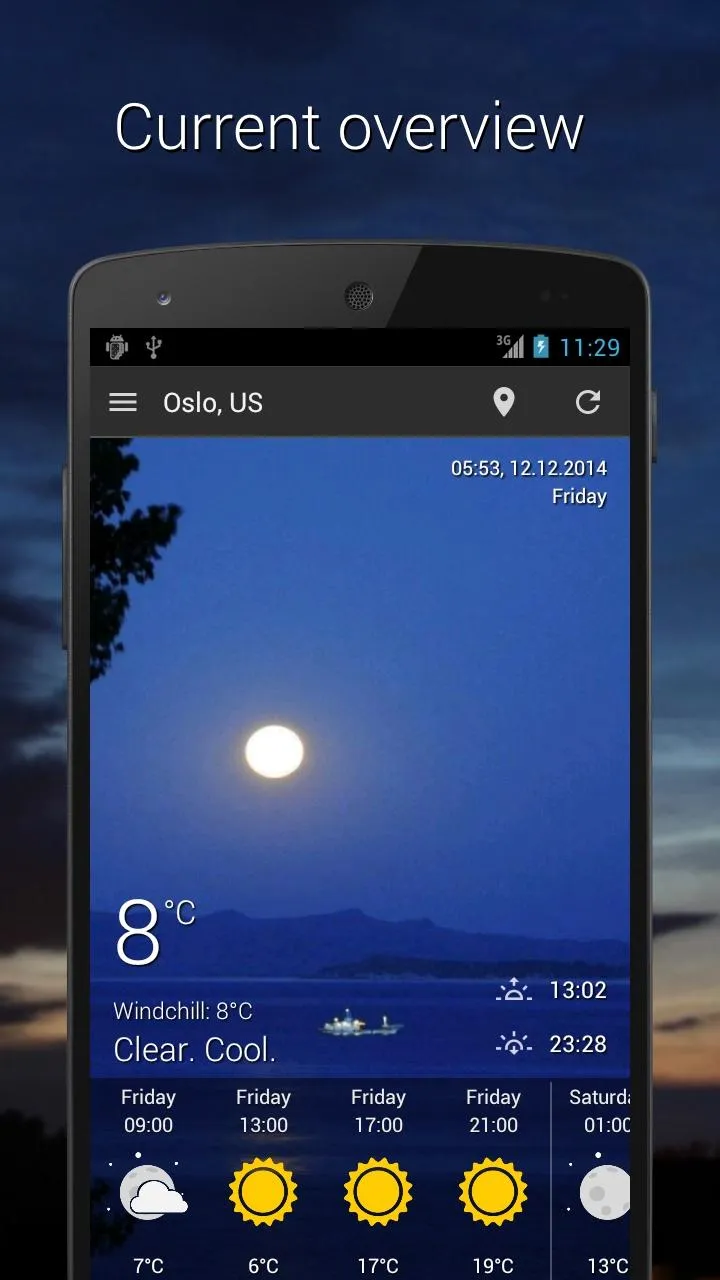 UNIWeather - Weather in pocket | Indus Appstore | Screenshot