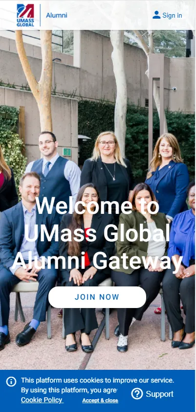 UMass Global Alumni | Indus Appstore | Screenshot