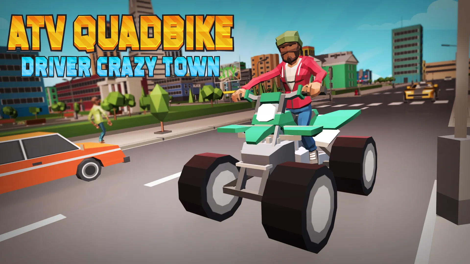 ATV QuadBike Driver Crazy Town | Indus Appstore | Screenshot