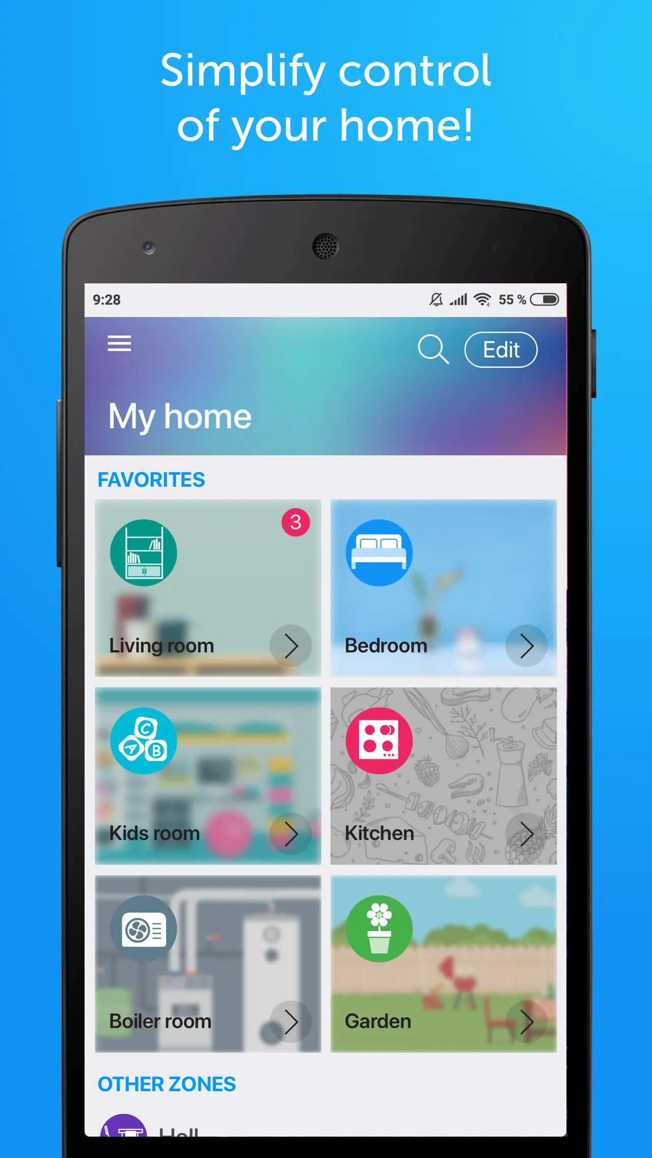 TapHome Next Smart Home | Indus Appstore | Screenshot