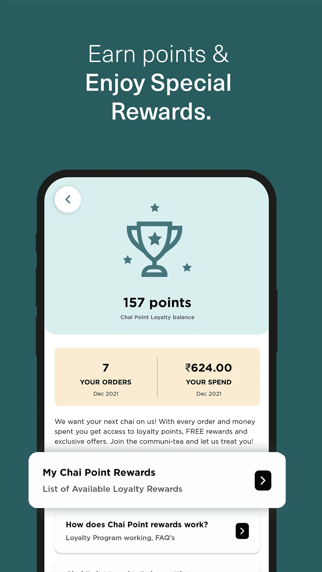 Chai Point | Indus Appstore | Screenshot