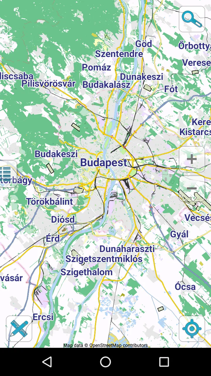 Map of Budapest offline | Indus Appstore | Screenshot