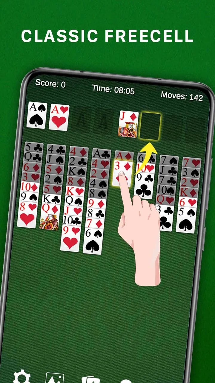 AGED Freecell Solitaire | Indus Appstore | Screenshot