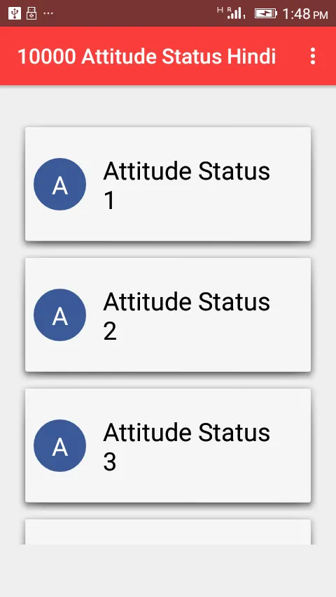 10000 Attitude Status Hindi | Indus Appstore | Screenshot