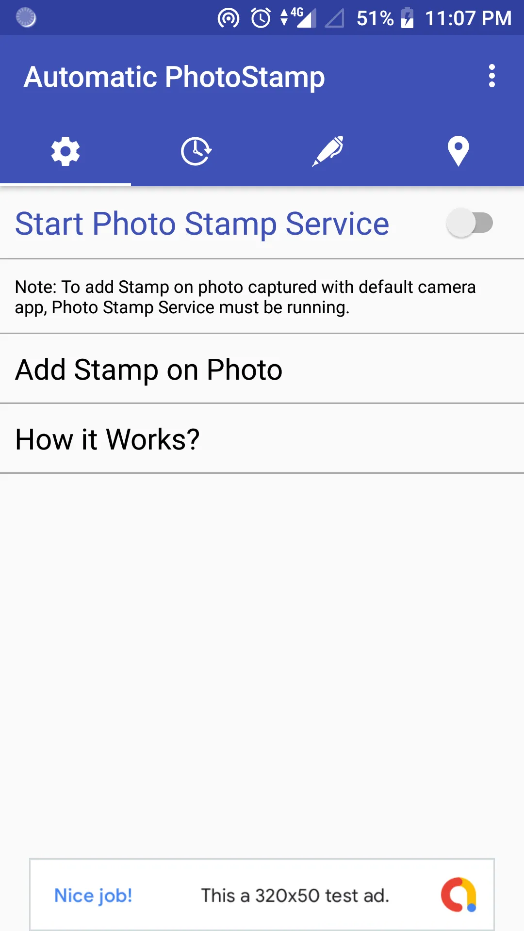 Automatic PhotoStamp | Indus Appstore | Screenshot