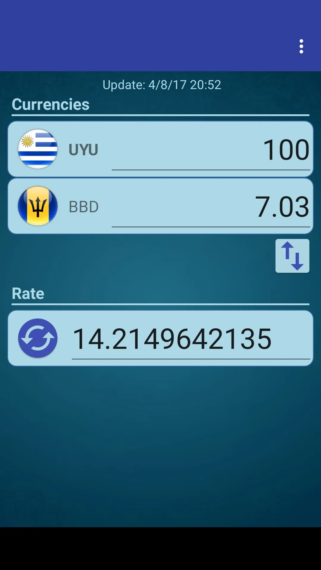 UYU Peso x Barbadian Dollar | Indus Appstore | Screenshot