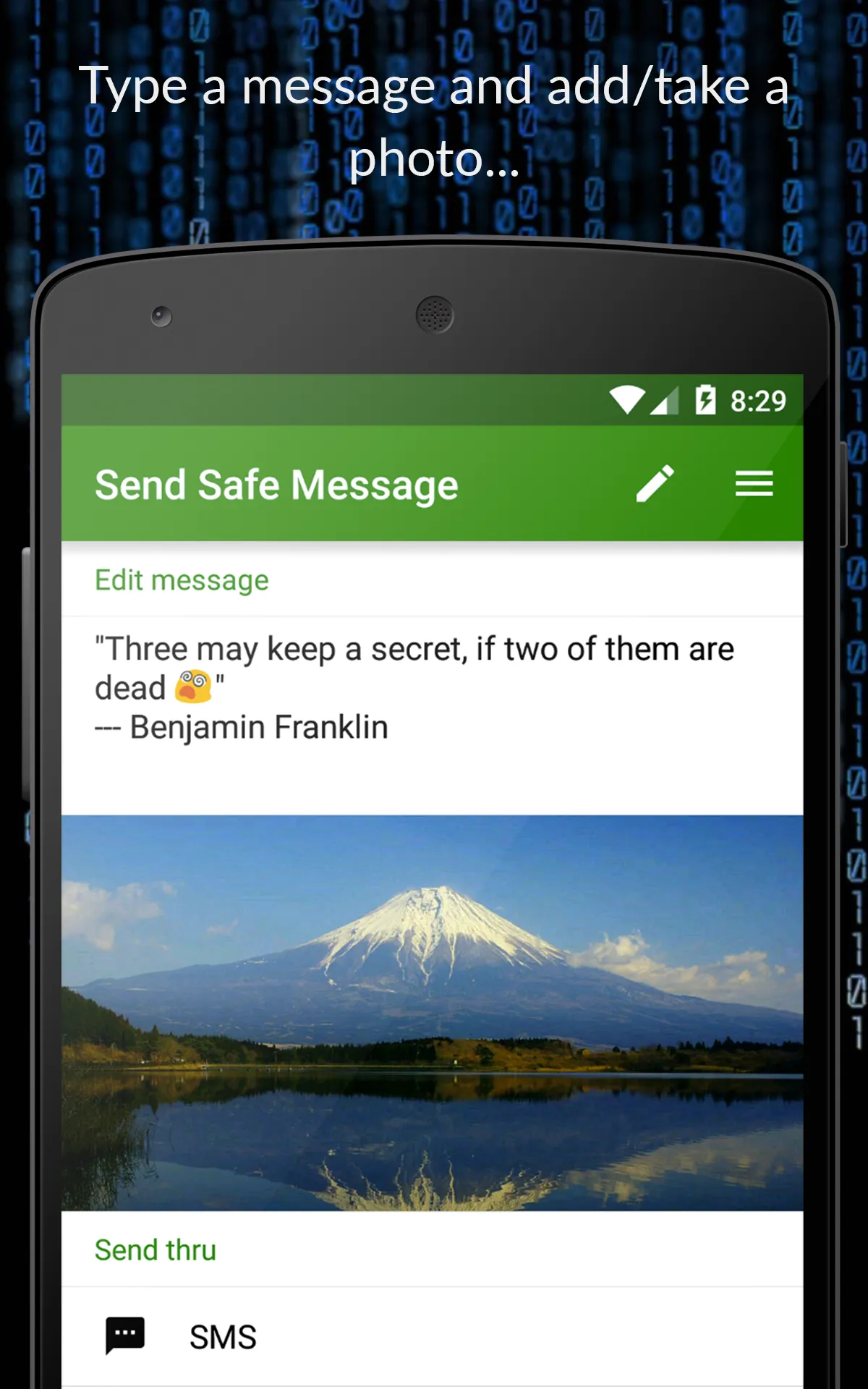 Safe Message | Indus Appstore | Screenshot