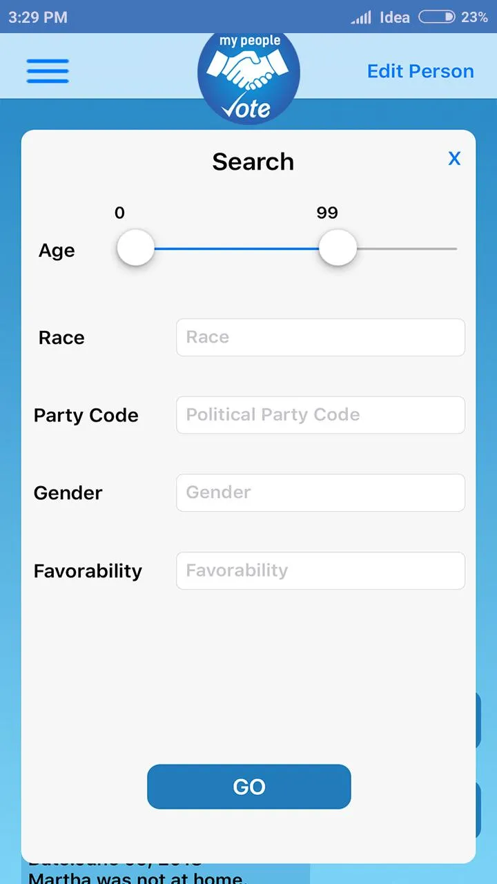 My People Vote | Indus Appstore | Screenshot