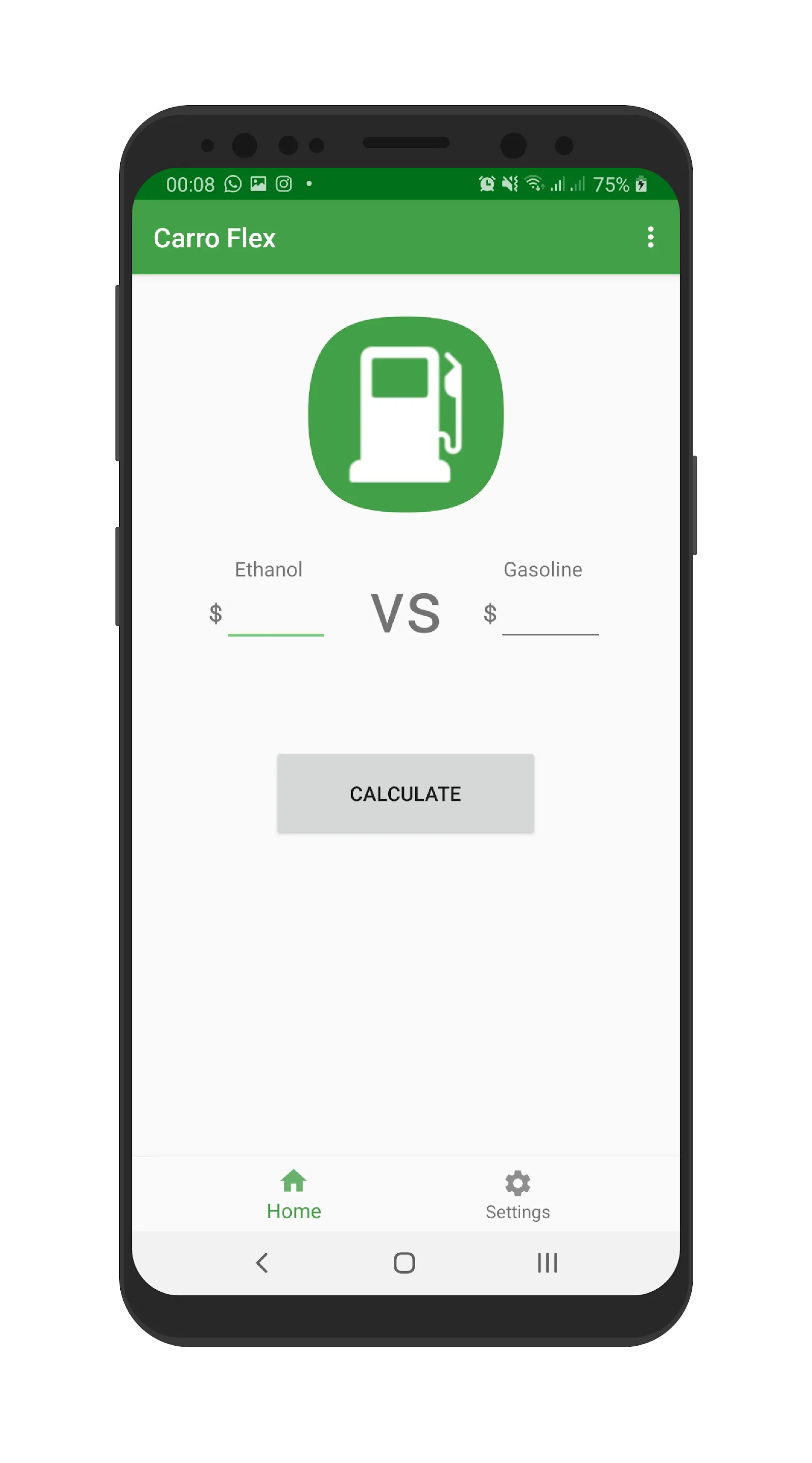 Car Flex: Ethanol vs Gasoline | Indus Appstore | Screenshot