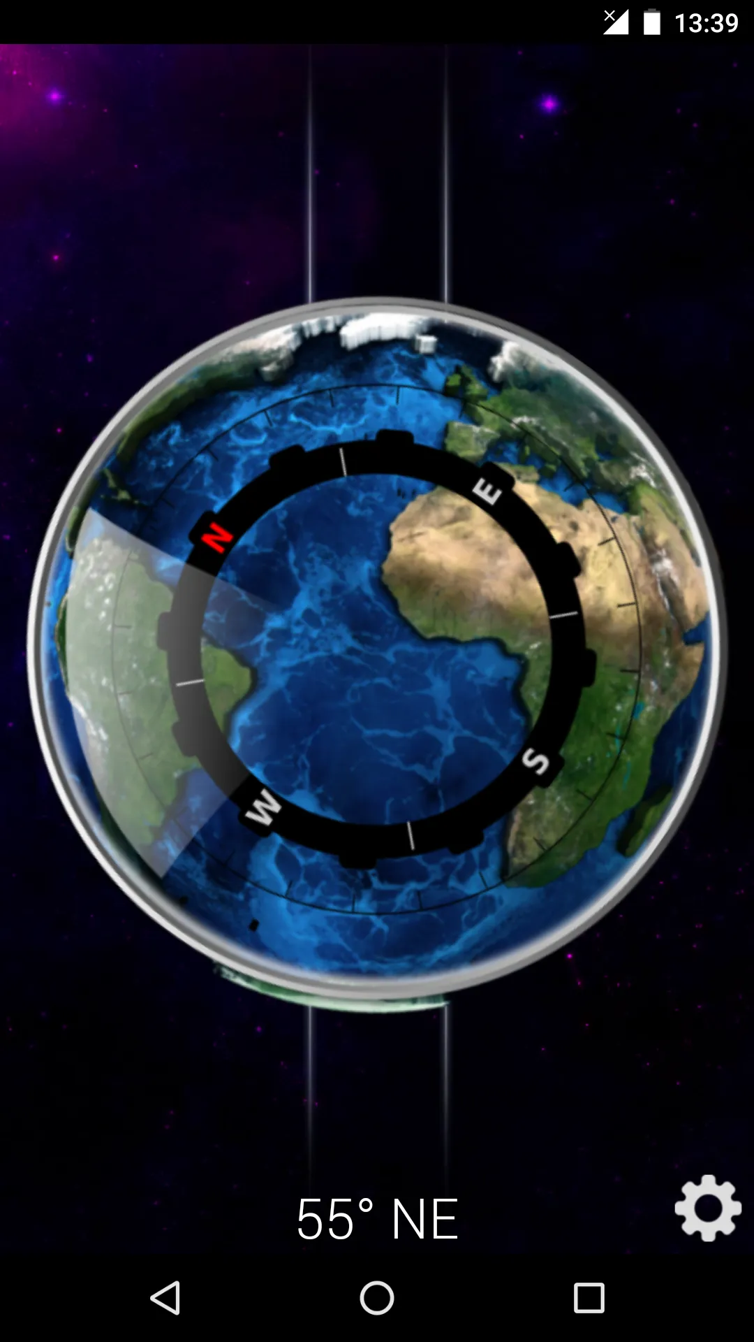 Earth Compass | Indus Appstore | Screenshot