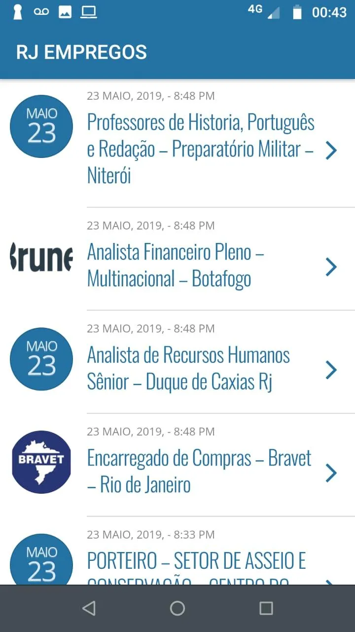 Rj Empregos  rio vagas emprego | Indus Appstore | Screenshot