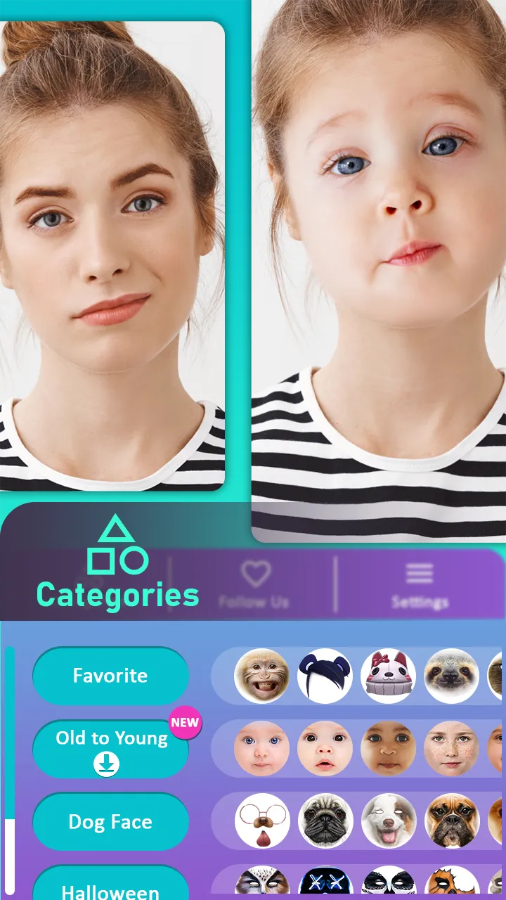 Old To Young Face Photo Maker | Indus Appstore | Screenshot