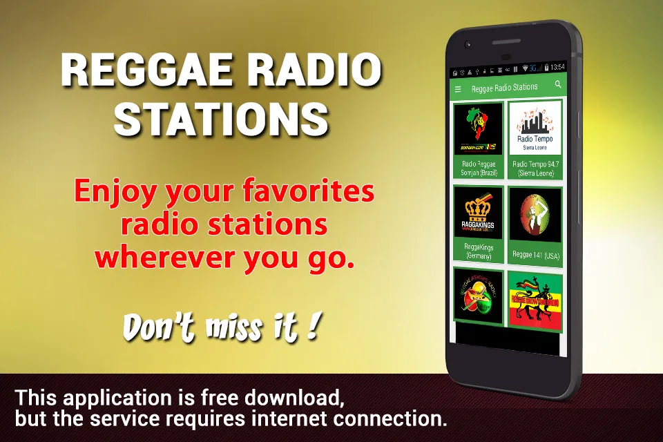 Reggae Radio Stations | Indus Appstore | Screenshot