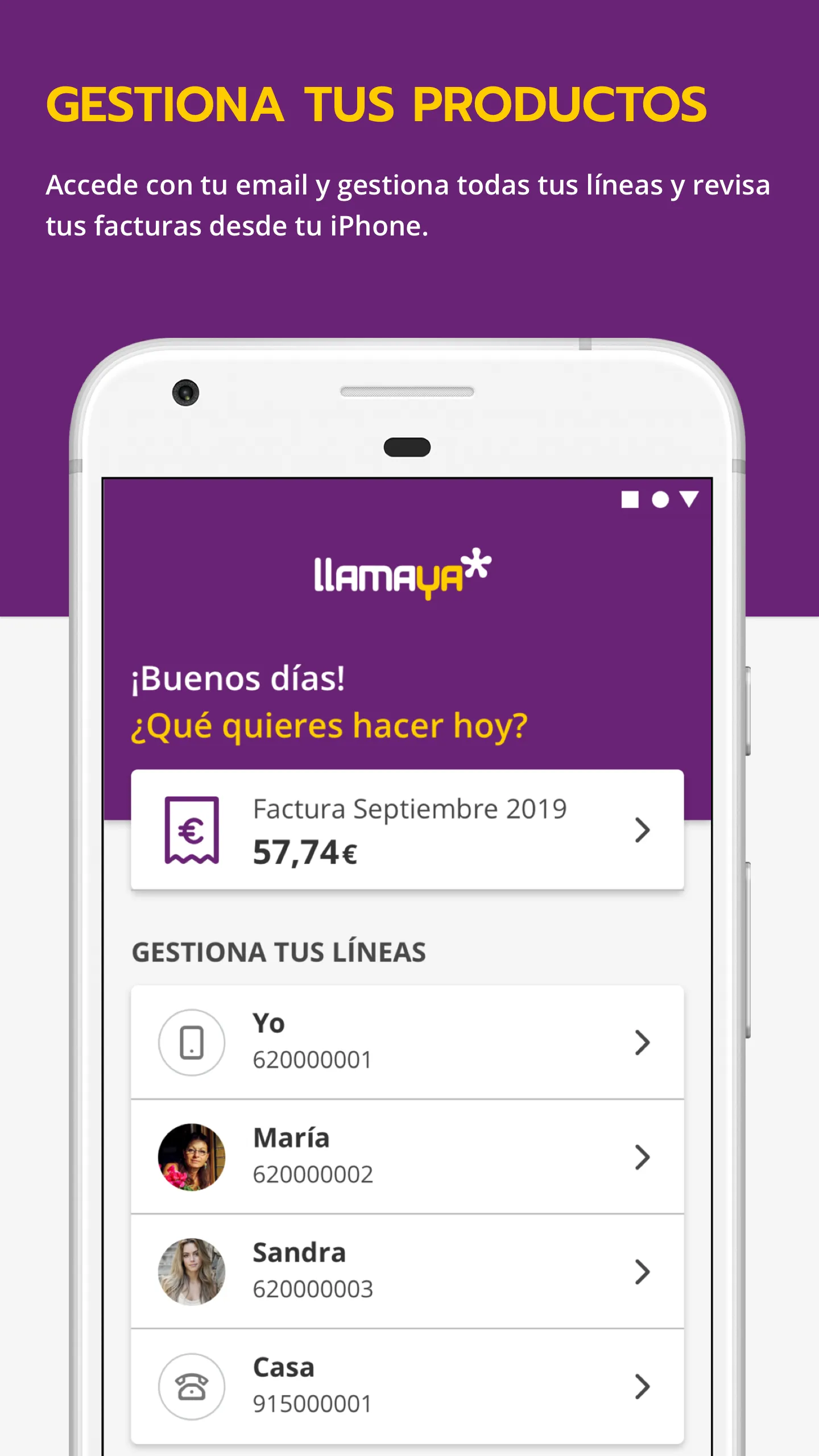 Llamaya - Área de cliente | Indus Appstore | Screenshot