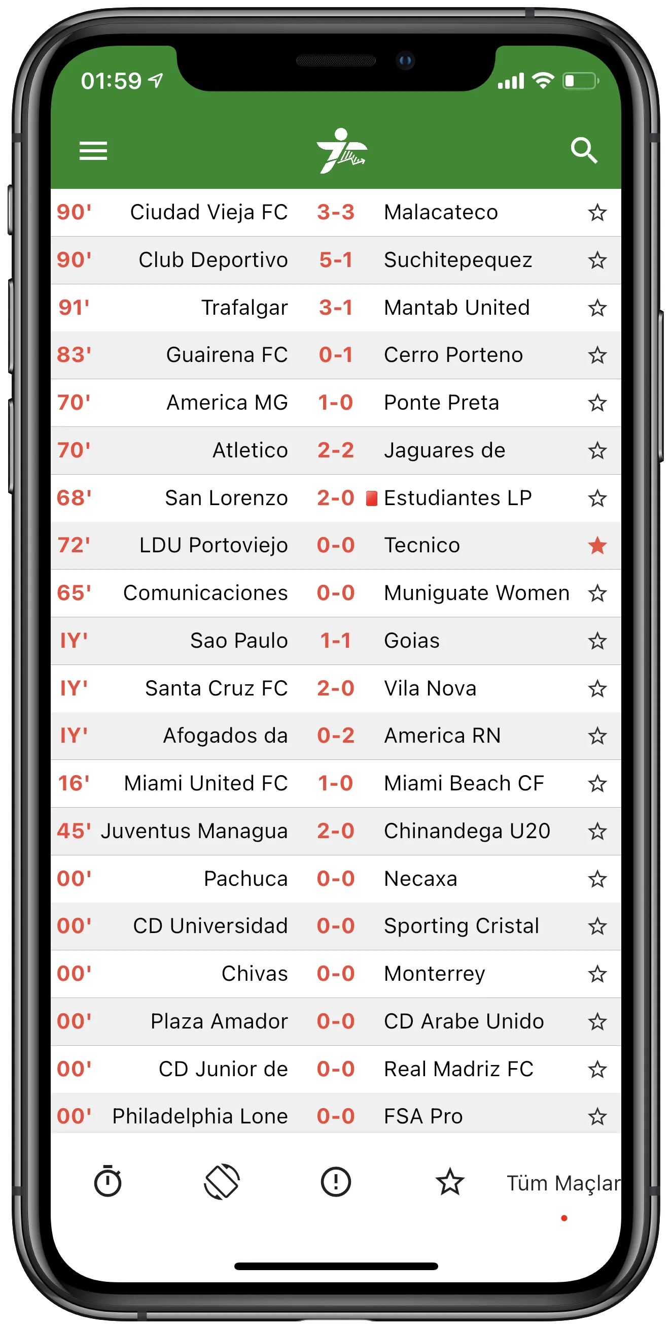 iTahmin - Live Football Stats | Indus Appstore | Screenshot