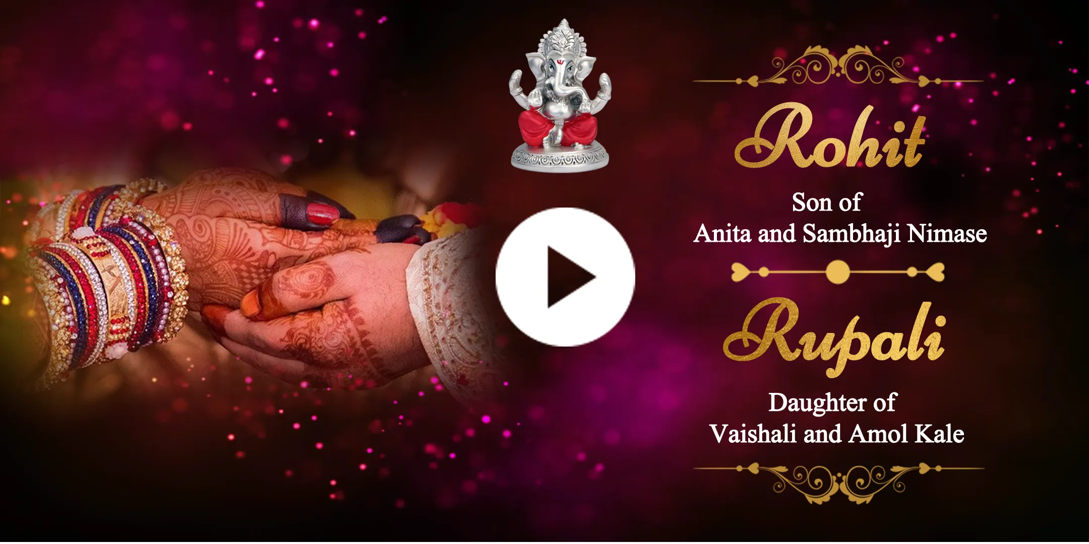 Marathi Wedding Video Invite | Indus Appstore | Screenshot