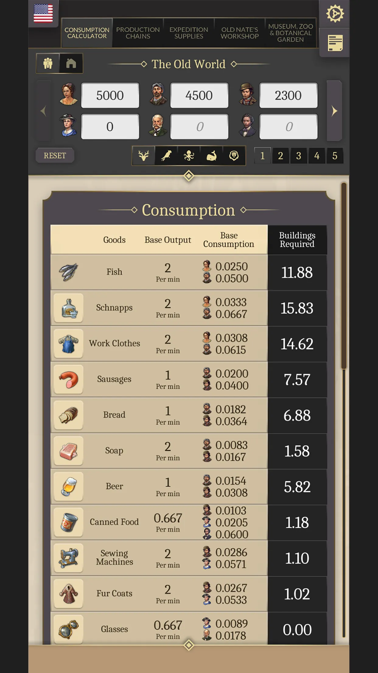 Anno 1800 Companion Tool | Indus Appstore | Screenshot