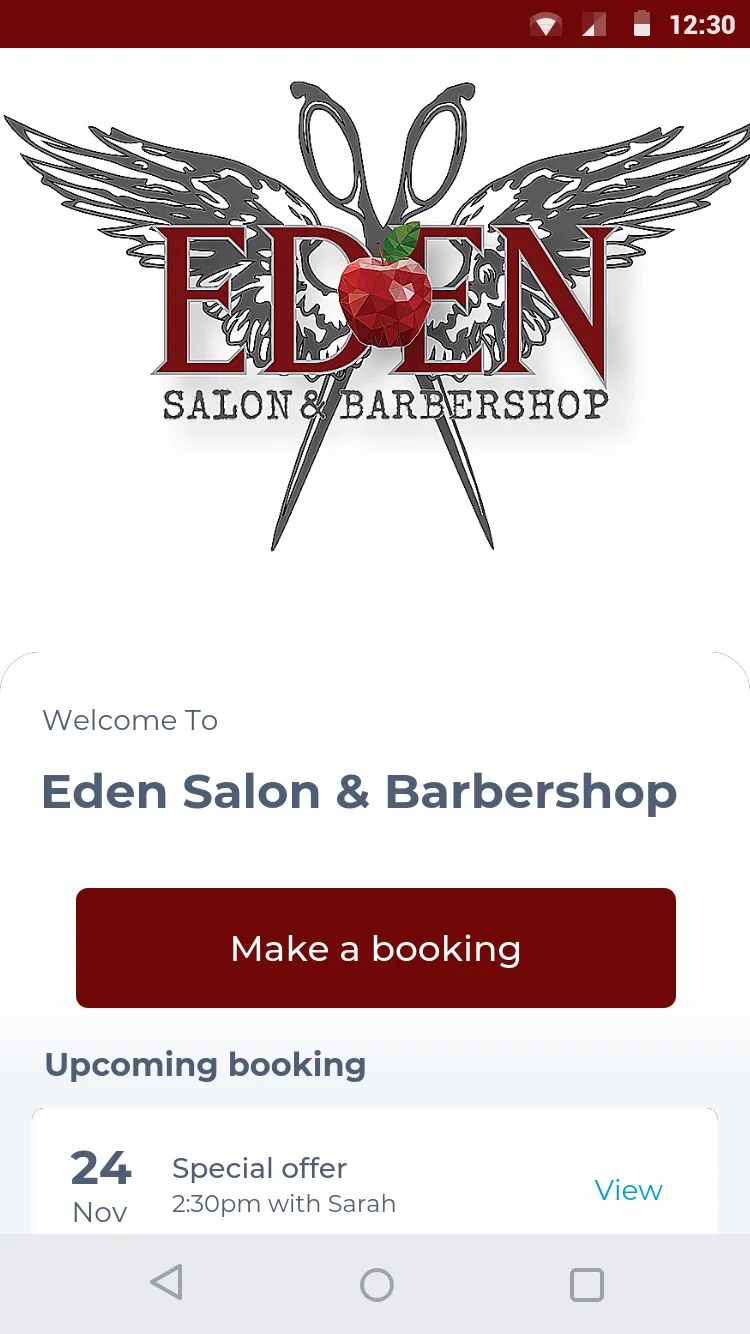 Eden Salon & Barbershop | Indus Appstore | Screenshot