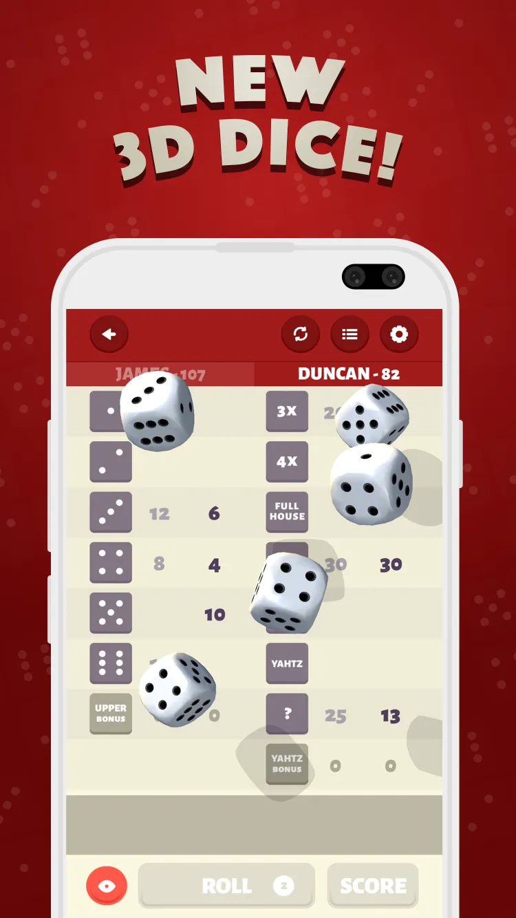 Yaht 3D - Yatzy Dice Game | Indus Appstore | Screenshot