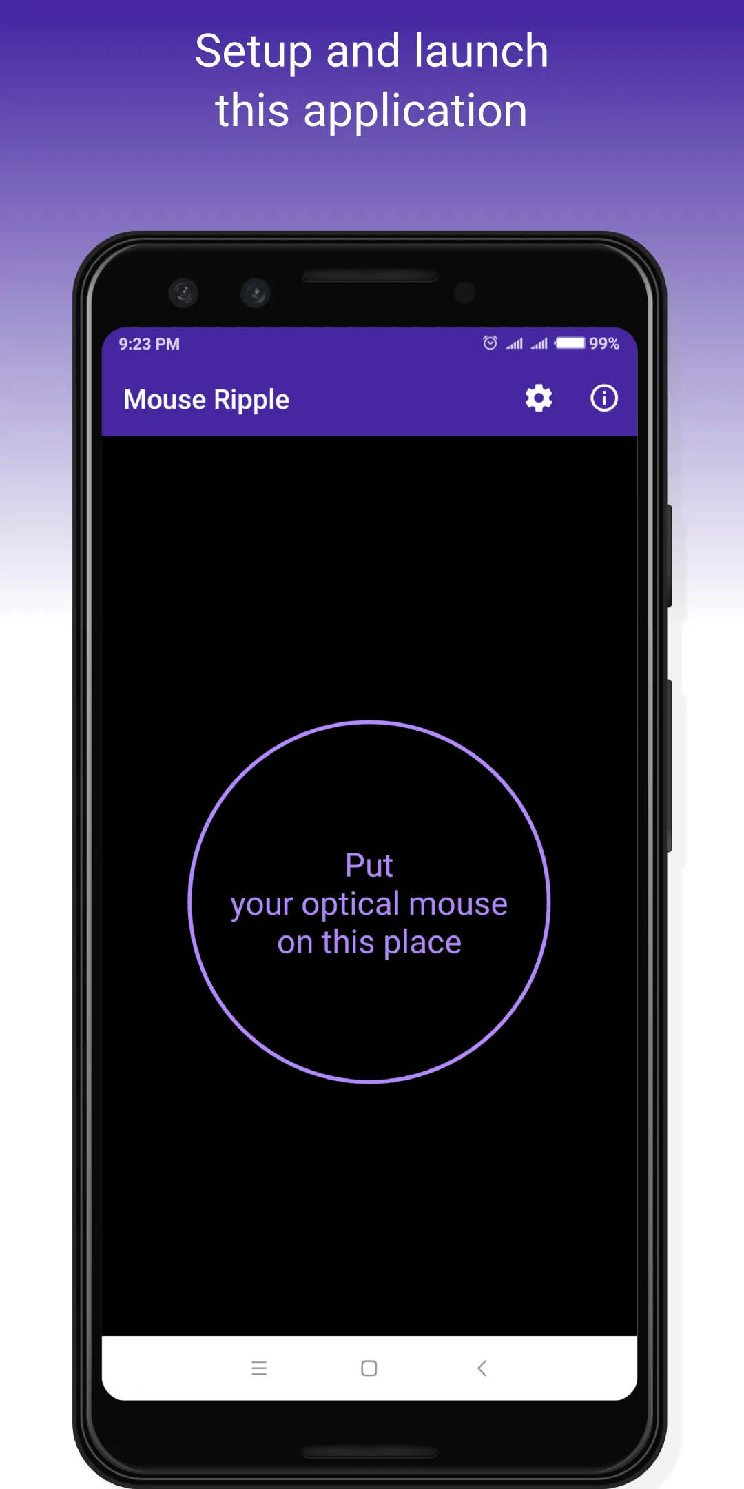 Mouse Ripple: moves your mouse | Indus Appstore | Screenshot