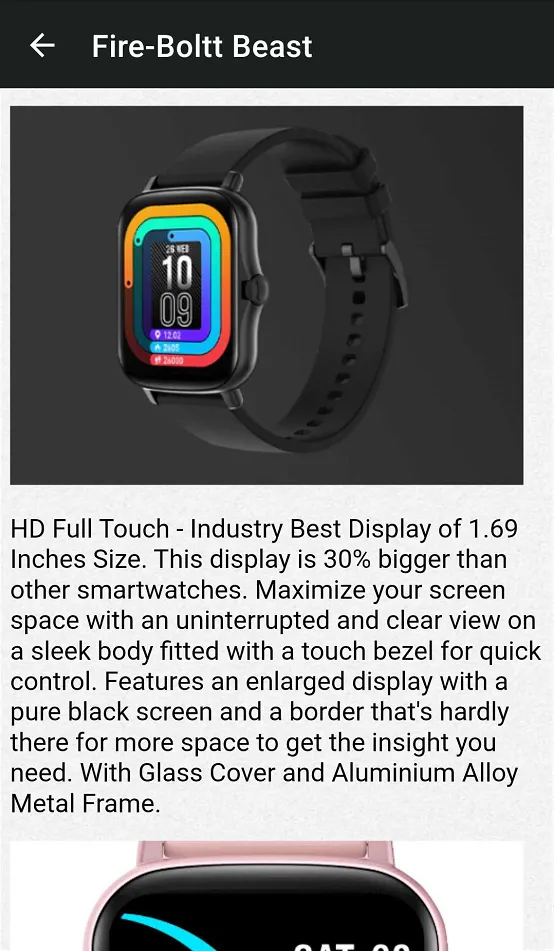 Fire-Boltt Smart Watch Guide | Indus Appstore | Screenshot