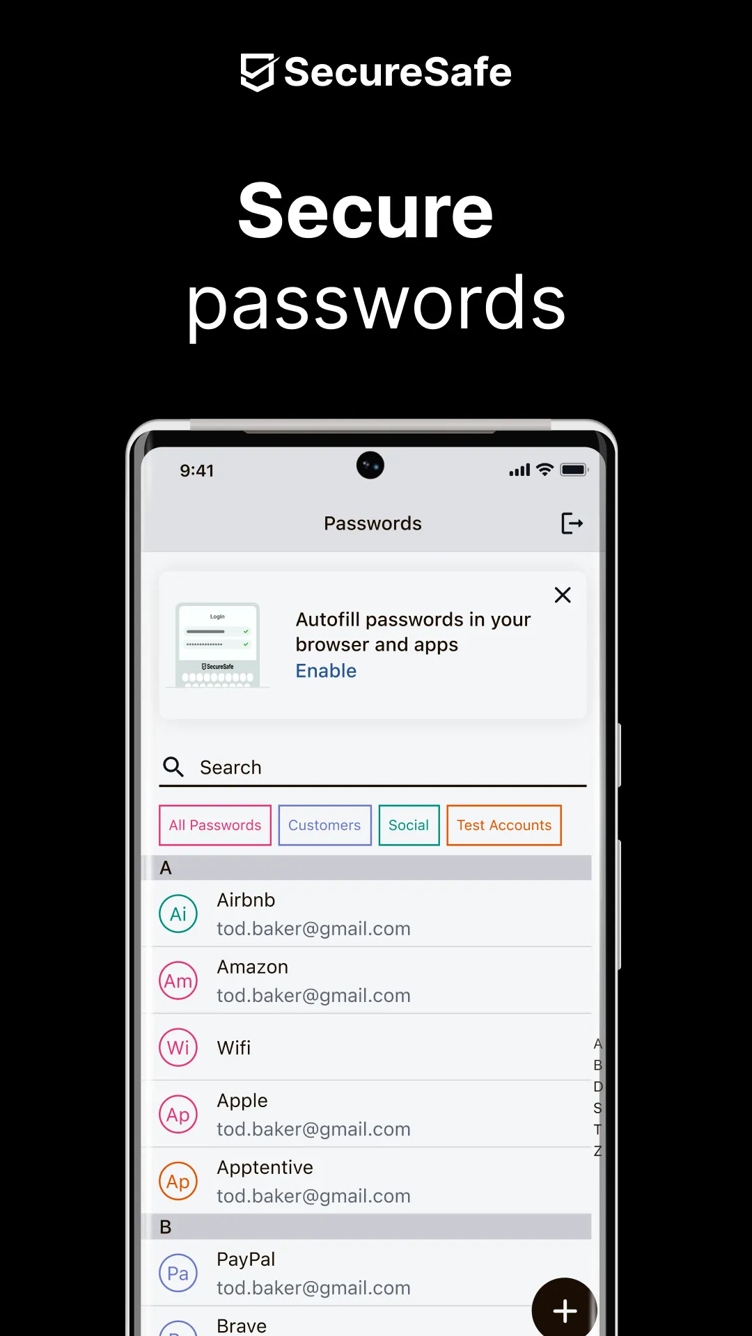 SecureSafe Password Manager | Indus Appstore | Screenshot