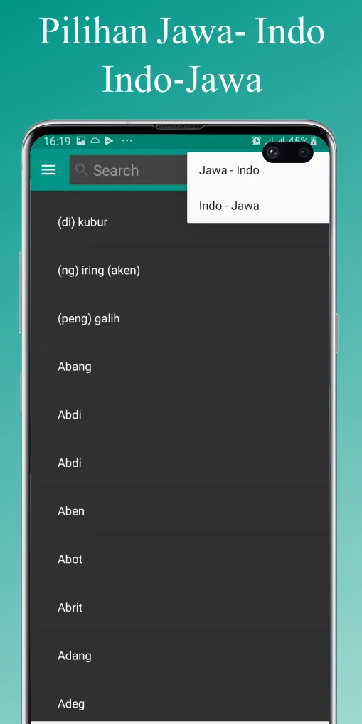 Kamus Bahasa Jawa Offline | Indus Appstore | Screenshot