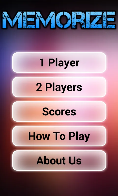 Memorize-2players | Indus Appstore | Screenshot