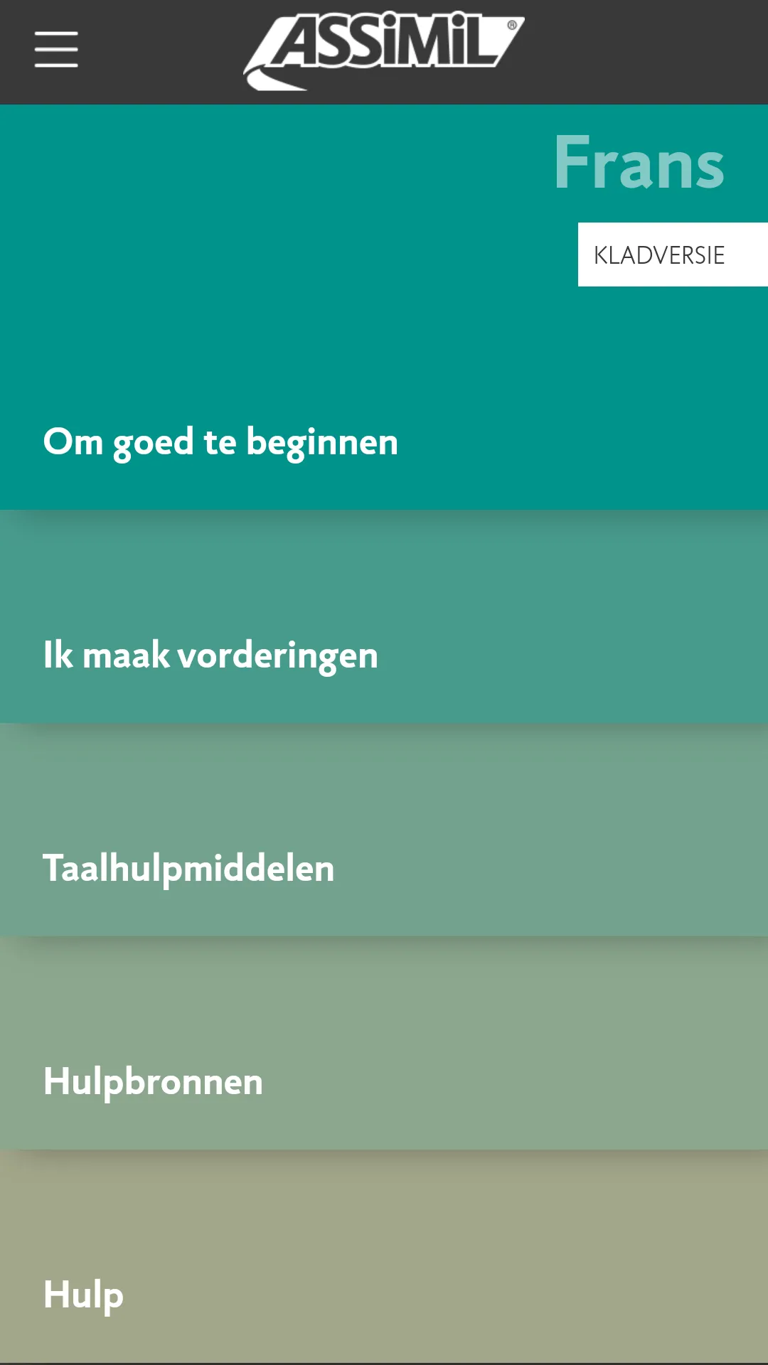 Frans leren Assimil | Indus Appstore | Screenshot