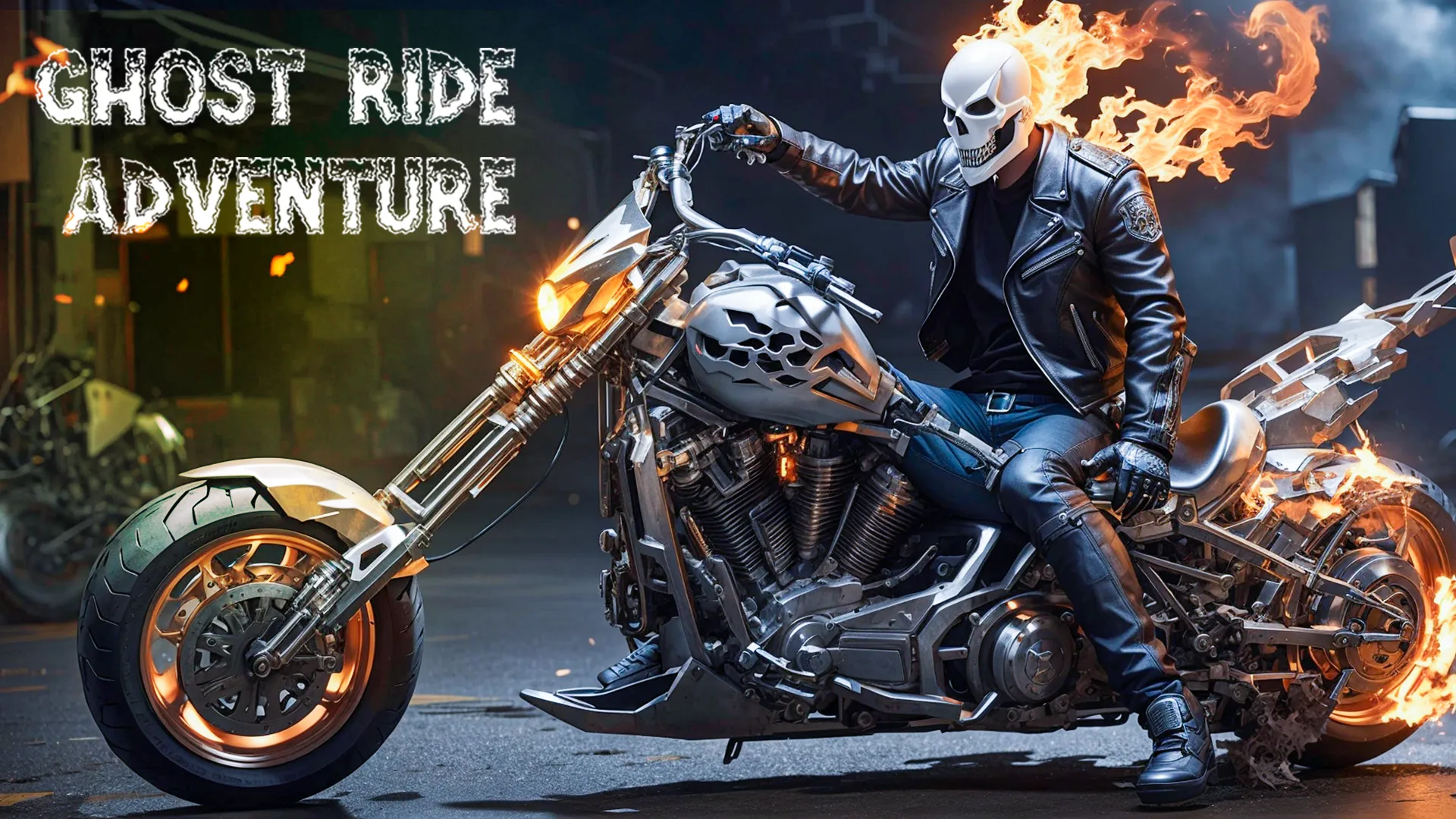 Ghost Rider 3D - Ghost Game | Indus Appstore | Screenshot