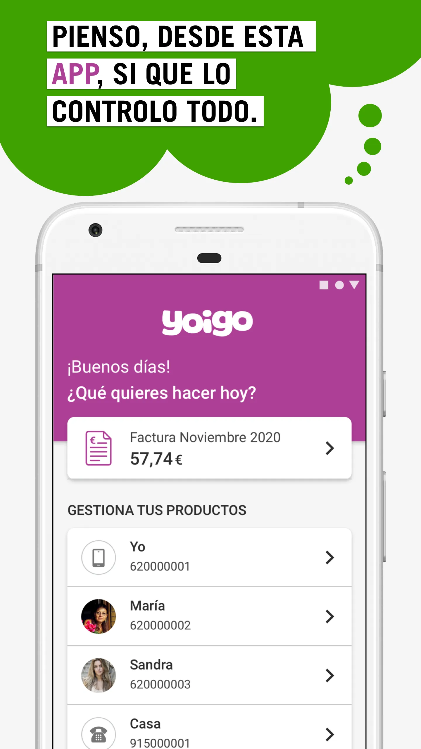 Mi Yoigo - Área de cliente | Indus Appstore | Screenshot