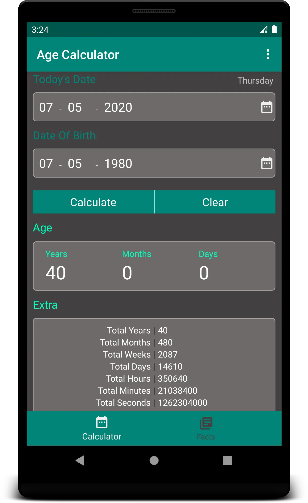 Age Calculator | Indus Appstore | Screenshot