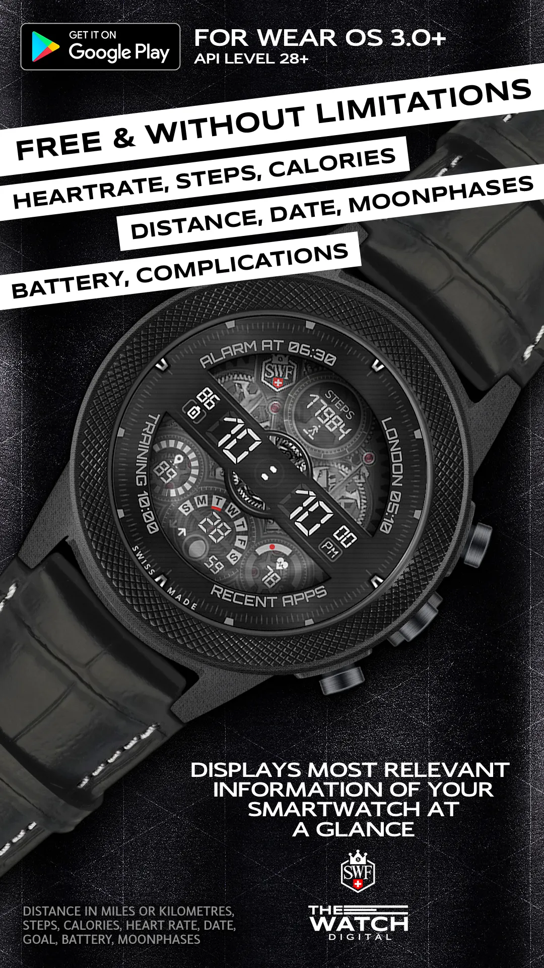 SWF Swiss Watch Face Store | Indus Appstore | Screenshot