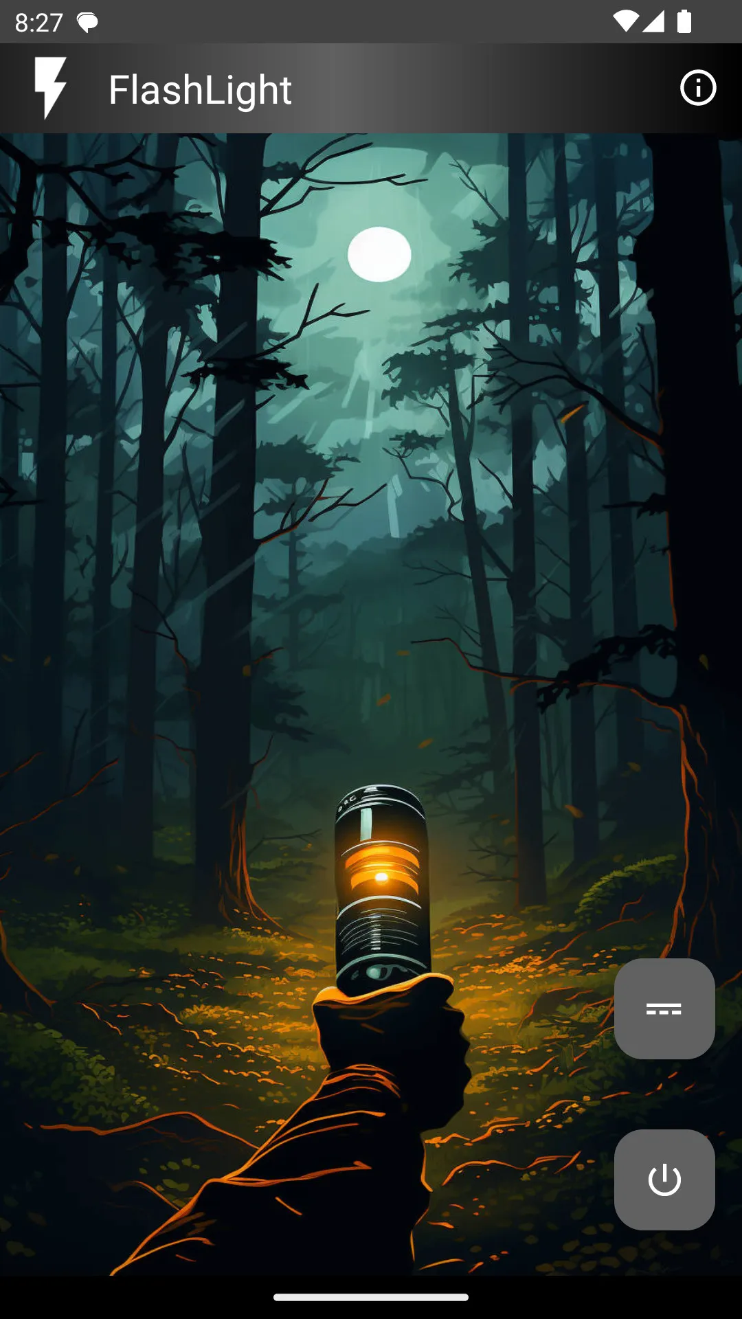 Blinking Flashlight | Indus Appstore | Screenshot