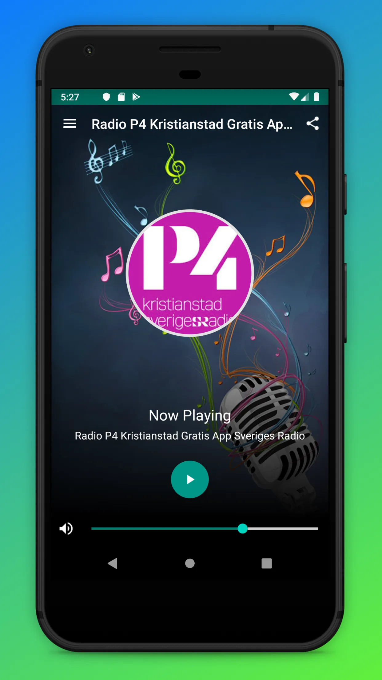 Radio P4 Kristianstad Sveriges | Indus Appstore | Screenshot