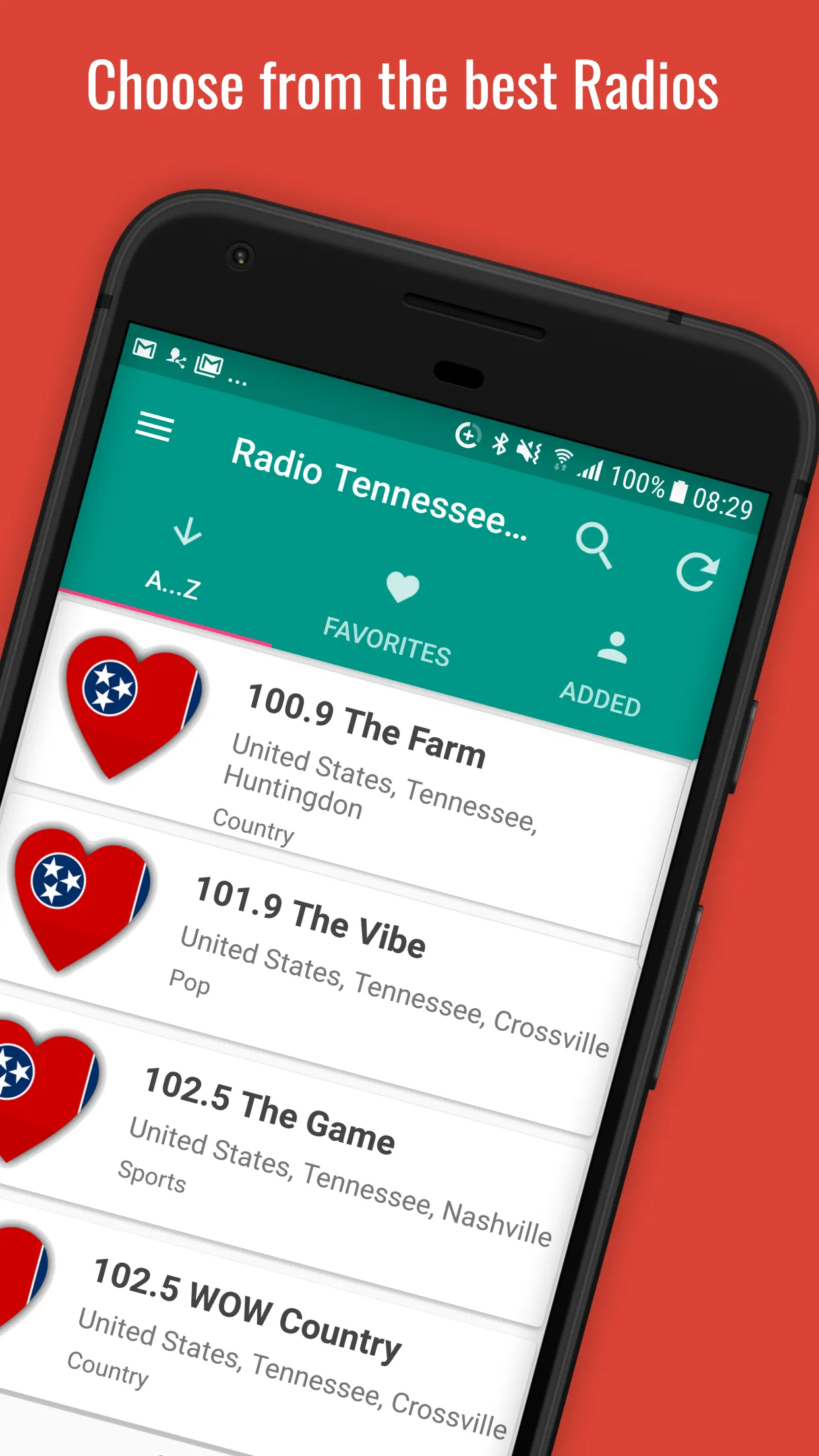 Tennessee Radio | Indus Appstore | Screenshot