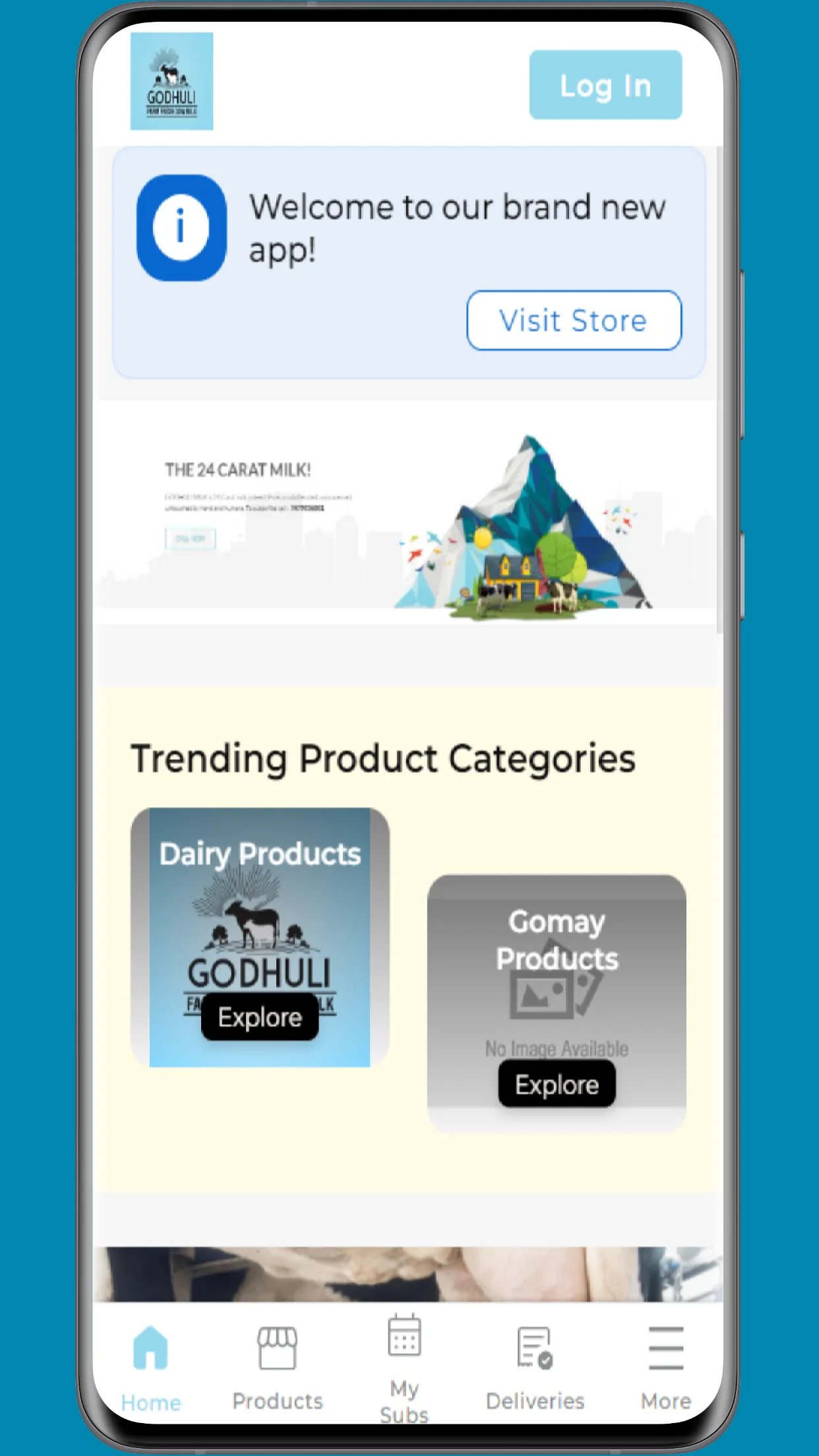 Godhuli Milk | Indus Appstore | Screenshot