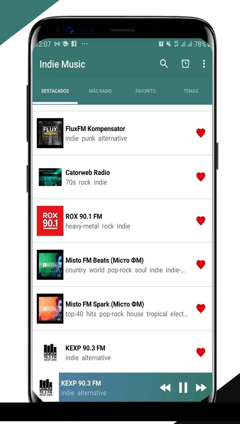 Indie Music Radio | Indus Appstore | Screenshot