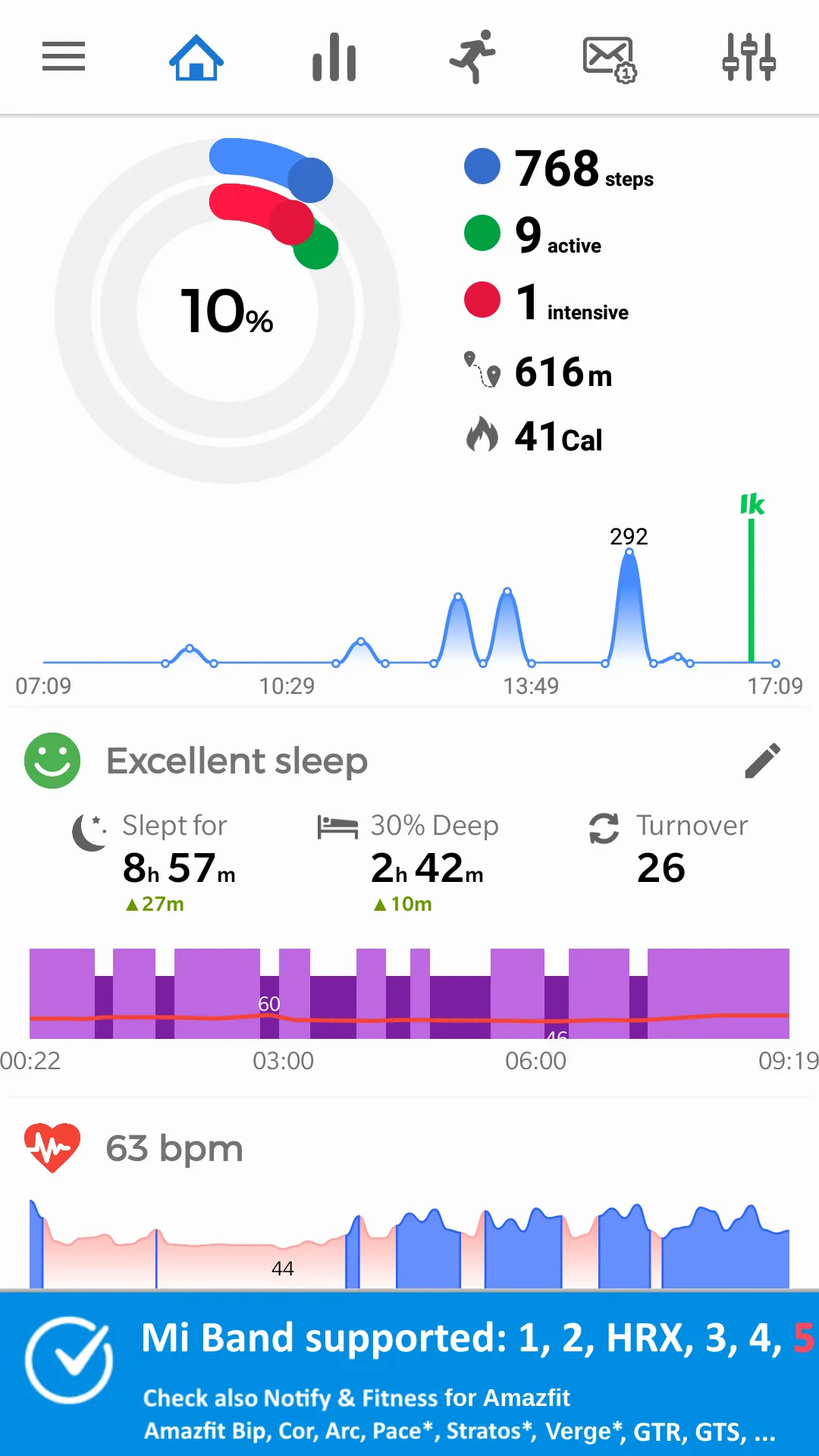 Notify for Mi Band (Old) | Indus Appstore | Screenshot