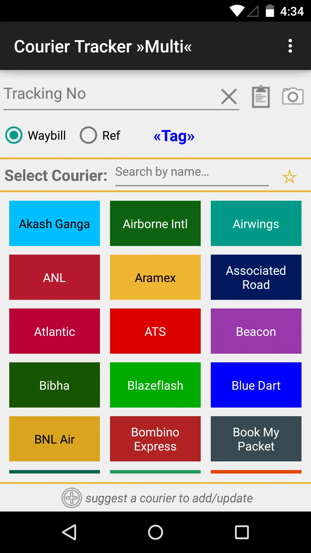 Courier Tracker Multi | Indus Appstore | Screenshot