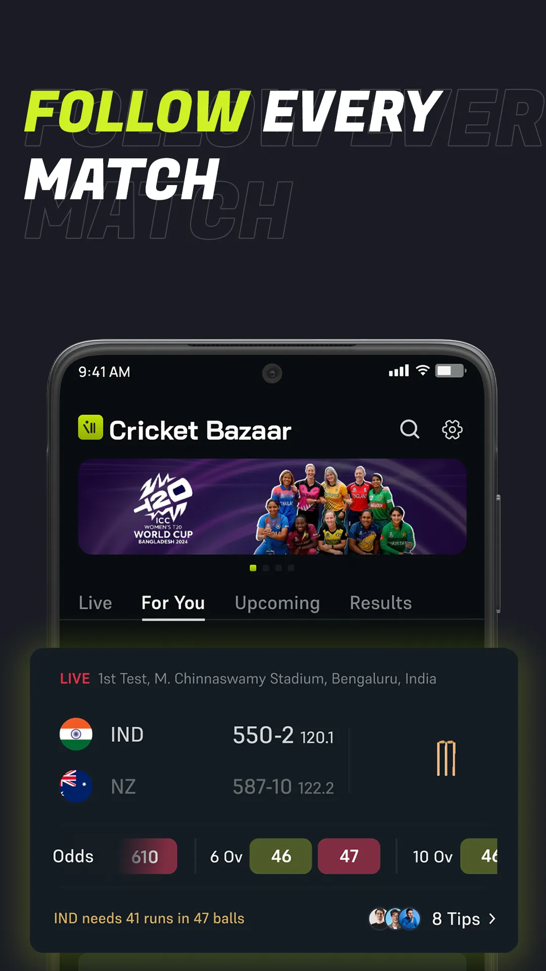 Cricket Bazar: Live Score | Indus Appstore | Screenshot