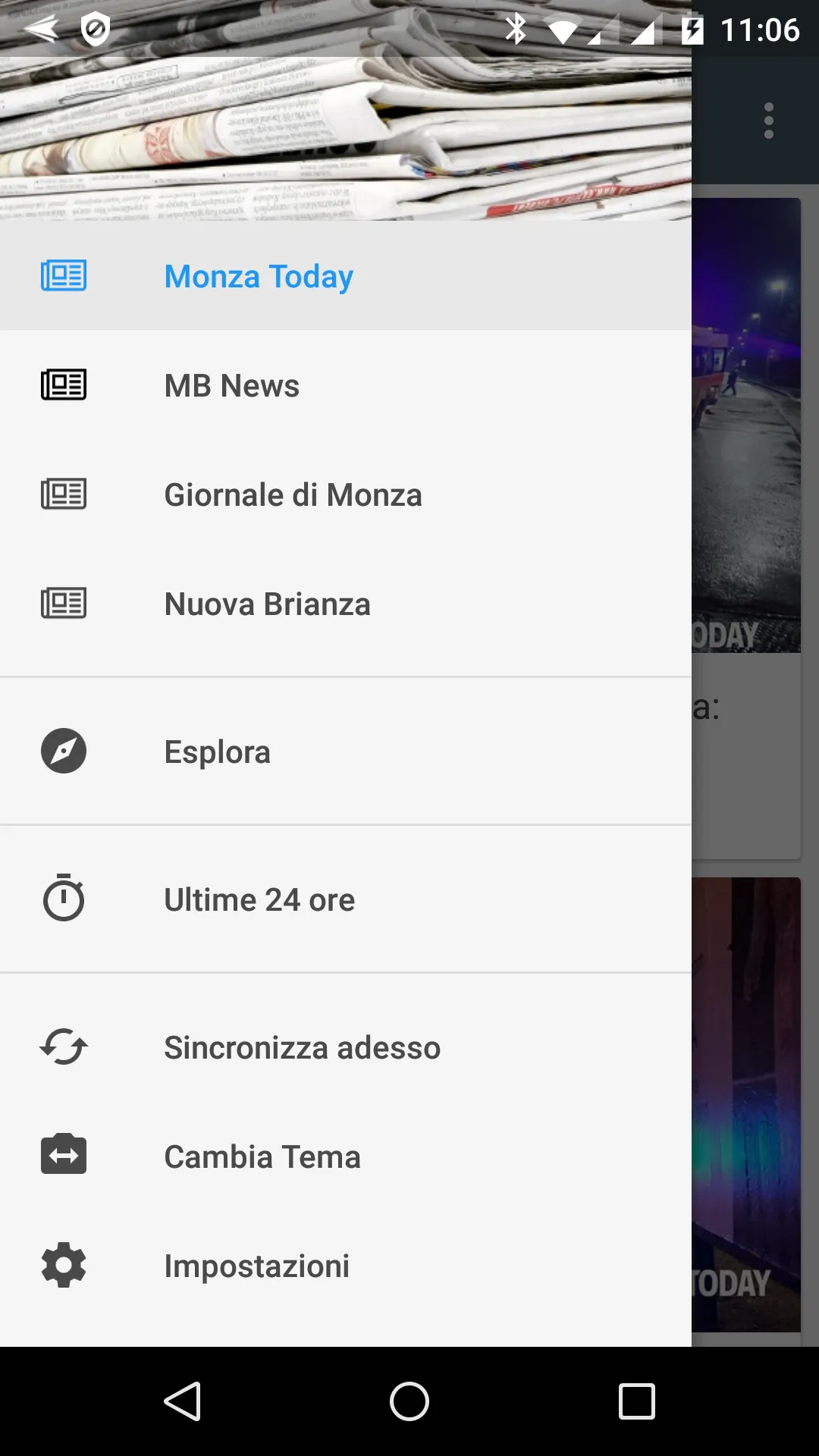 Monza notizie locali | Indus Appstore | Screenshot