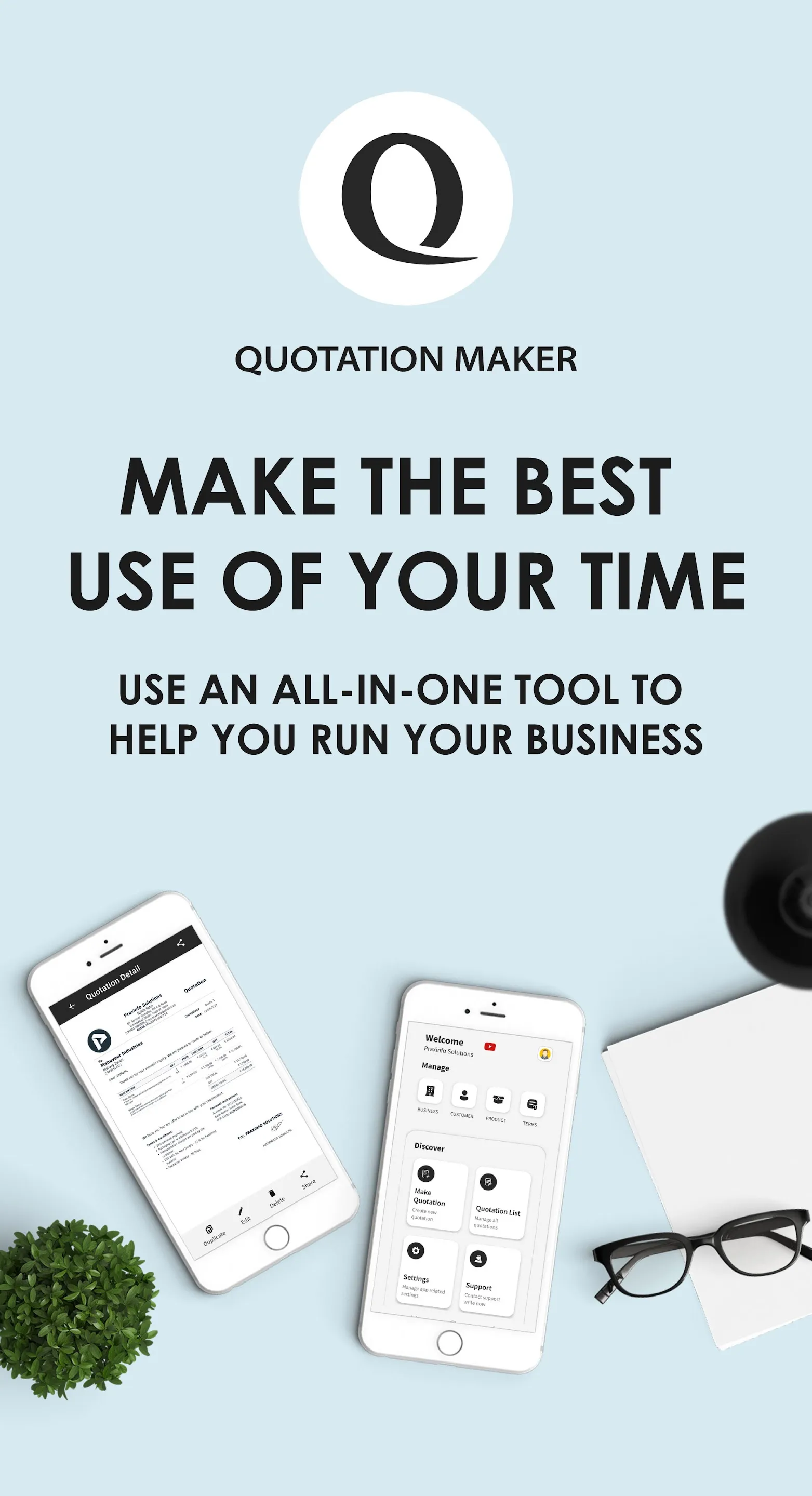 Quotation Maker | Indus Appstore | Screenshot