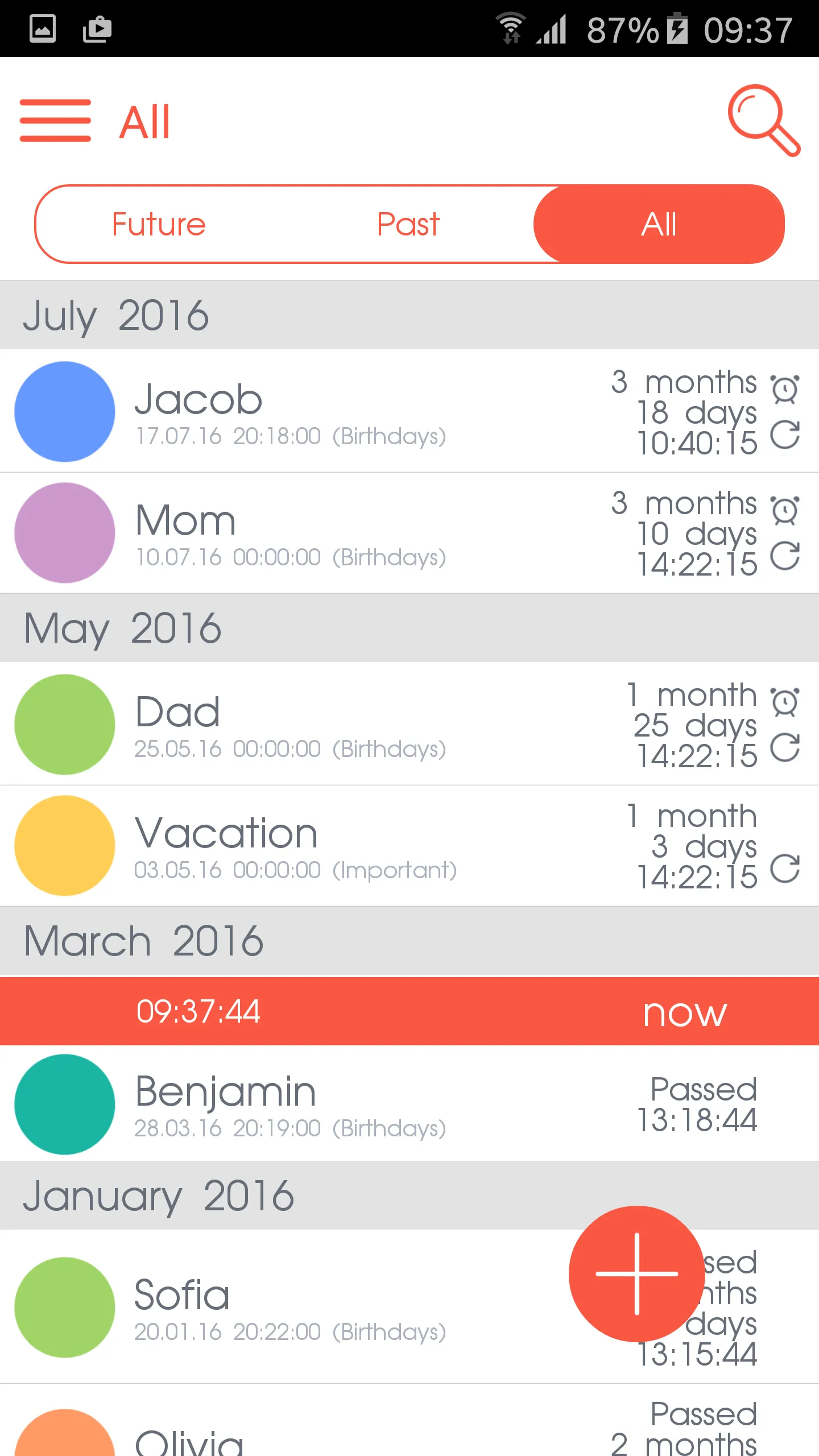 Countdown Calendar | Indus Appstore | Screenshot