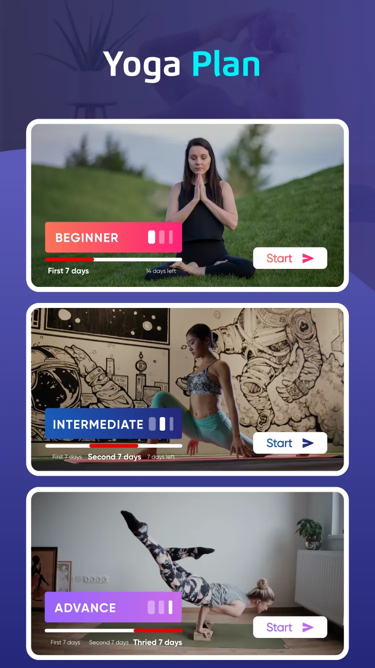 Yoga for Beginners - Home Yoga | Indus Appstore | Screenshot