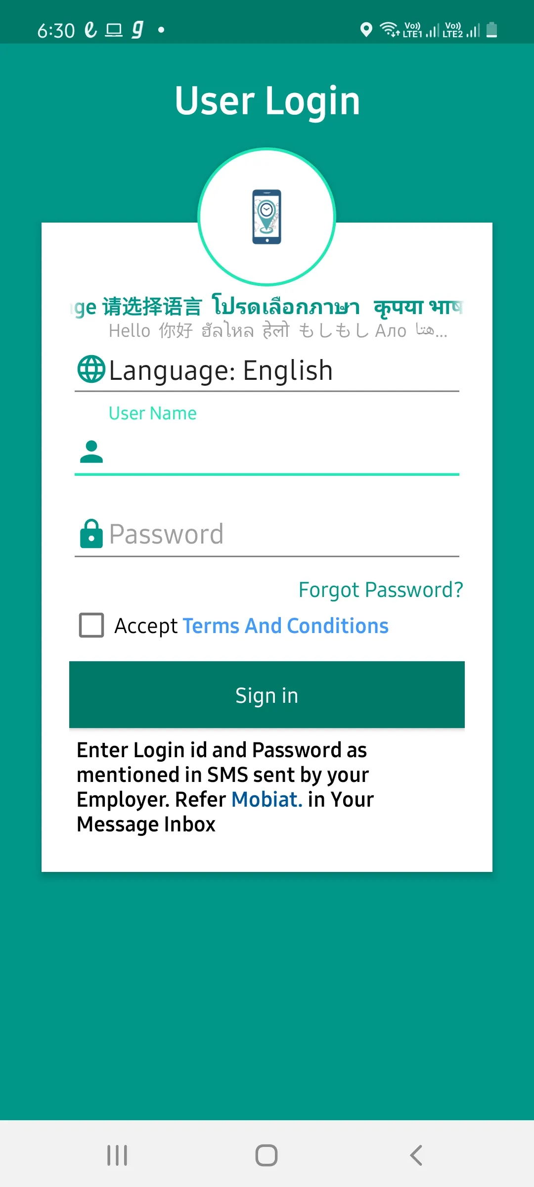 Mobi Attendance Staff App | Indus Appstore | Screenshot