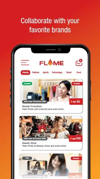 Flame Influencers | Indus Appstore | Screenshot